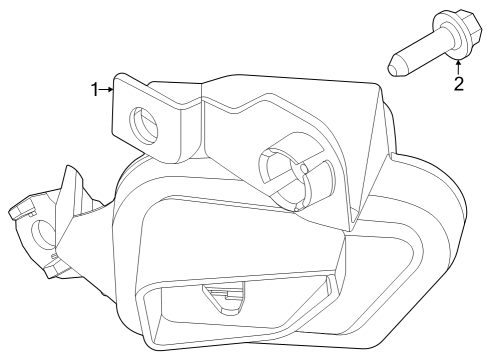 2024 Ford Mustang Park Lamps Diagram