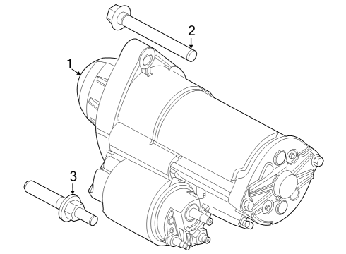 2024 Ford Mustang Starter Diagram