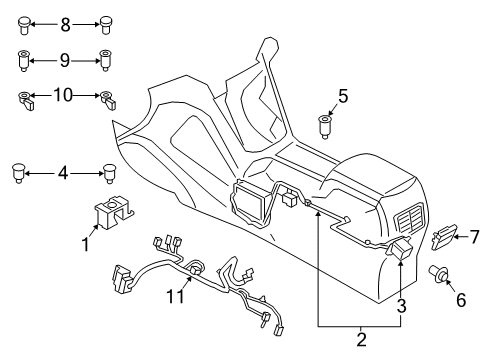 2013 Ford C-Max Heated Seats Diagram