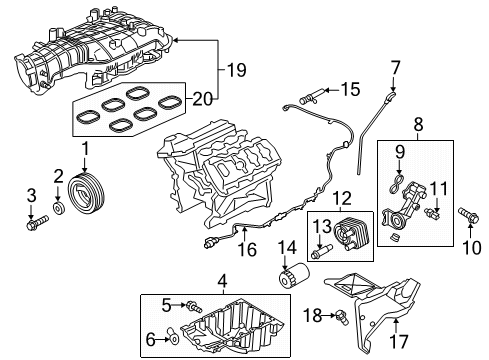 2024 Lincoln Navigator Engine Parts Diagram