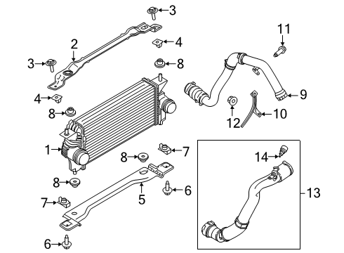 2018 Ford F-150 Intercooler Diagram