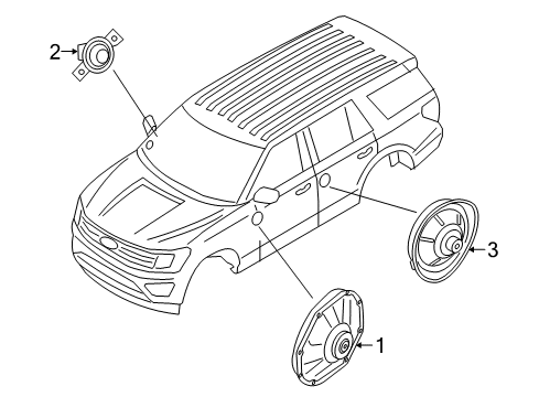 2018 Ford Expedition Sound System Diagram 2 - Thumbnail