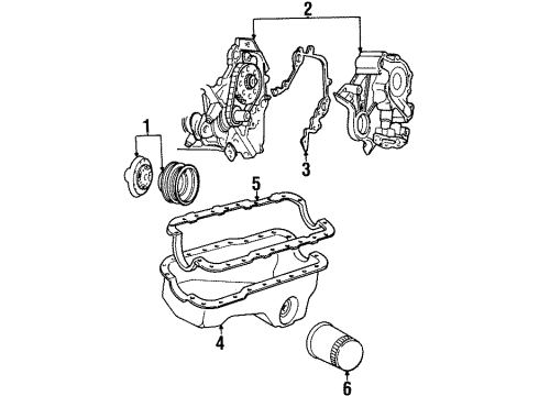 1992 Ford Thunderbird Filters Diagram 4 - Thumbnail