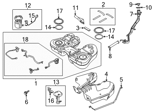 2013 Ford Flex Fuel Supply Diagram