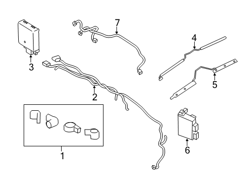 2017 Lincoln MKX Parking Aid Diagram 4 - Thumbnail