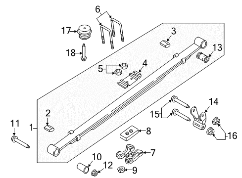 2018 Ford F-150 Rear Suspension Diagram