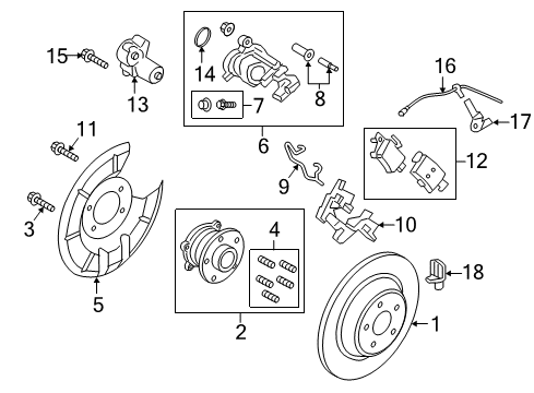 2019 Ford Escape Anti-Lock Brakes Diagram 3 - Thumbnail