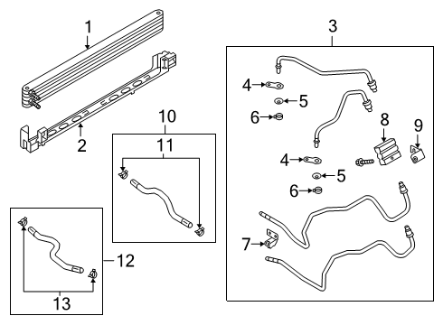 2017 Ford Focus Trans Oil Cooler Diagram