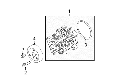 2010 Mercury Milan Water Pump Diagram