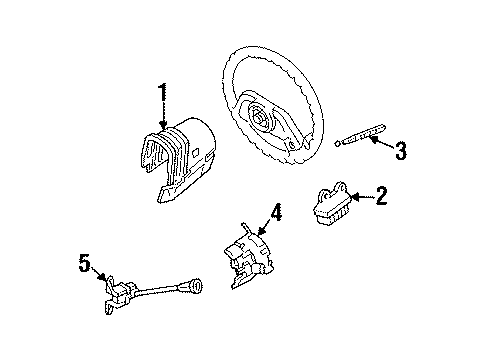 1988 Ford Aerostar Switches Diagram 2 - Thumbnail