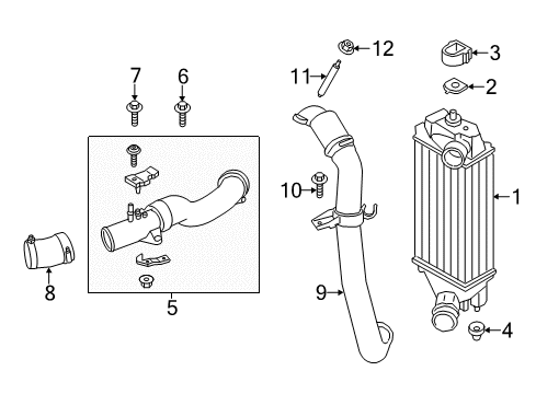 2015 Ford Fiesta Intercooler Diagram