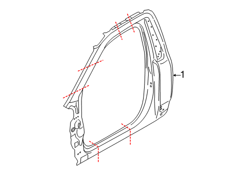 2022 Ford F-250 Super Duty Aperture Panel Diagram