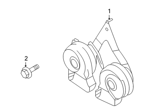 2019 Ford E-350 Super Duty Horn Diagram