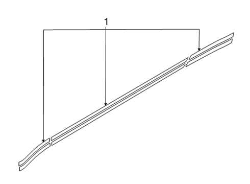 2022 Ford Mustang Stripe Tape Diagram