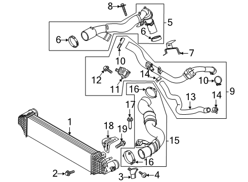 2023 Lincoln Aviator Turbocharger Diagram