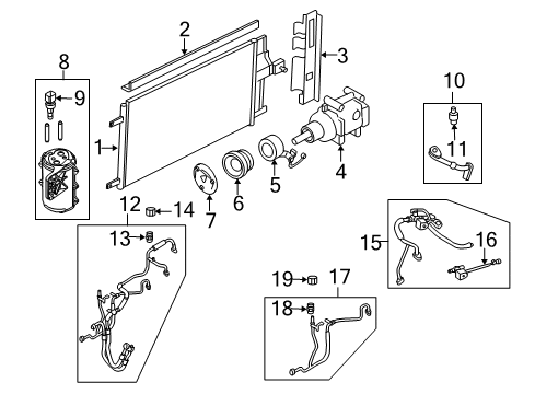 2009 Mercury Mariner Coil Assembly - Field Diagram for 9M6Z-19D798-A