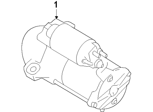 2011 Lincoln MKS Starter Diagram