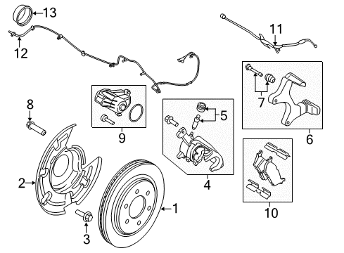 2016 Ford F-150 Anti-Lock Brakes Diagram 4 - Thumbnail