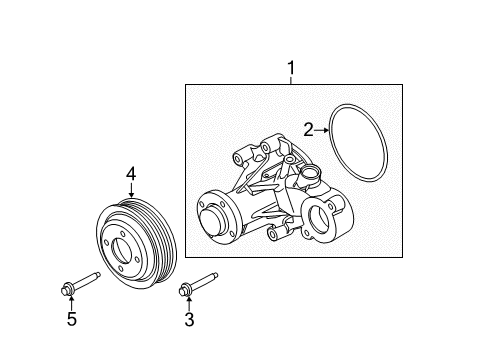 2014 Ford Mustang Water Pump Diagram