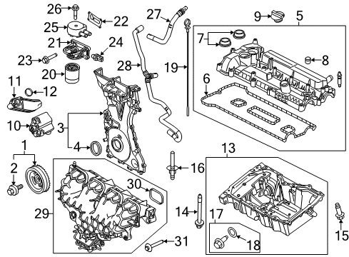 2017 Ford Focus Filters Diagram 8 - Thumbnail