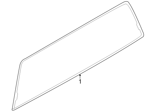 2023 Ford F-250 Super Duty Glass & Hardware  Diagram 1 - Thumbnail