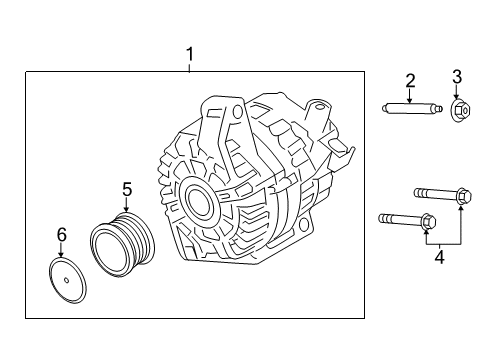 2013 Ford Focus Stud Diagram for -W715316-S437