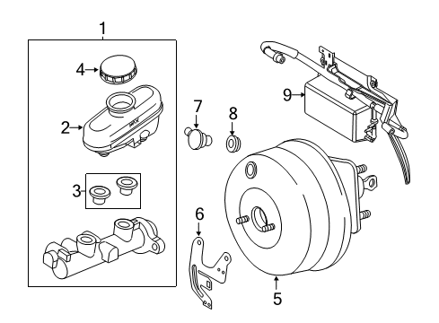 2005 Ford Crown Victoria Dash Panel Components Diagram