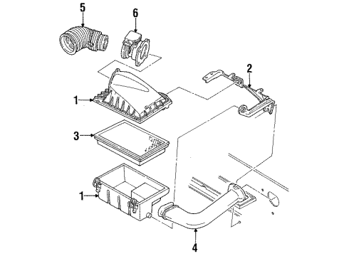 1992 Ford Tempo Powertrain Control Diagram