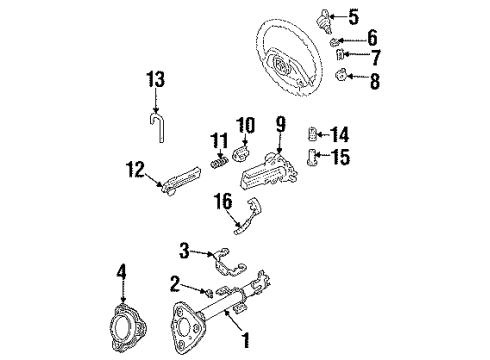 1986 Ford Aerostar Ignition Lock Diagram