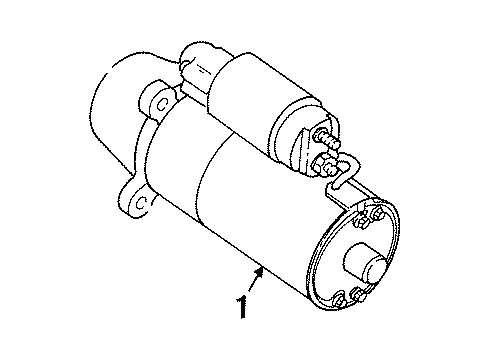 1998 Mercury Sable Starter Diagram