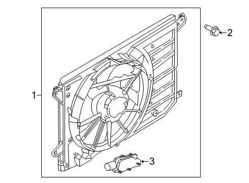 2019 Ford SSV Plug-In Hybrid Cooling Fan Diagram