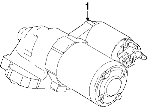 2010 Lincoln MKZ Starter Diagram