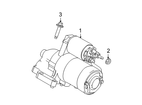 2010 Ford Fusion Starter, Electrical Diagram 2 - Thumbnail