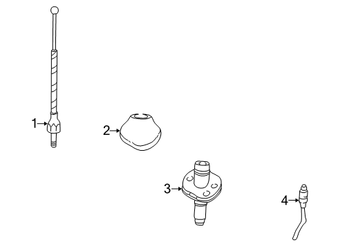 2002 Lincoln Blackwood Antenna & Radio Diagram