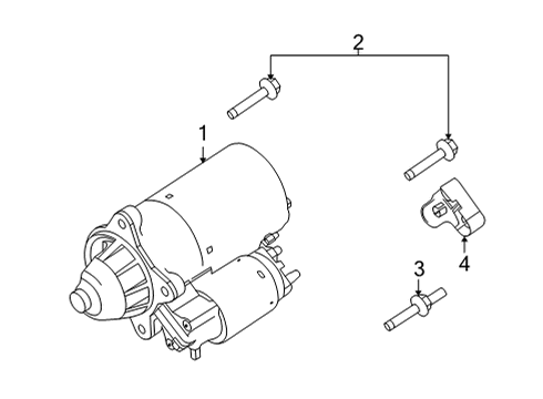 2019 Ford E-350 Super Duty Starter Diagram