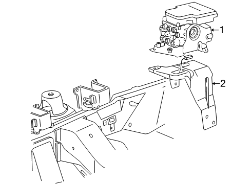 1999 Ford F-150 Anti-Lock Brakes Diagram 1 - Thumbnail