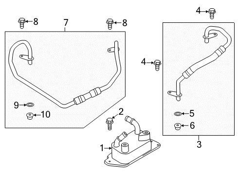 2014 Ford Escape Trans Oil Cooler Diagram