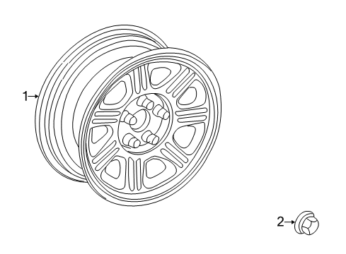 2002 Lincoln Blackwood Wheels Diagram