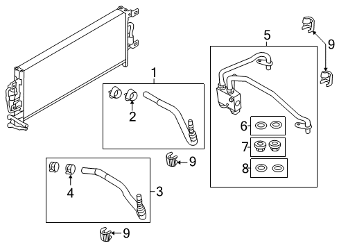 2014 Ford Explorer Trans Oil Cooler Diagram