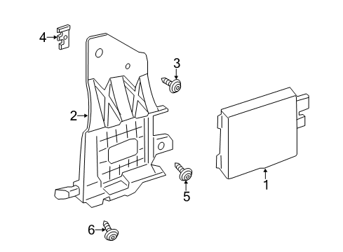 2014 Ford Escape Electrical Components Diagram