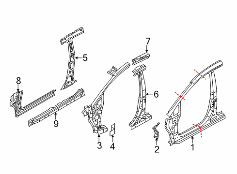 2013 Ford Fiesta Aperture Panel Diagram