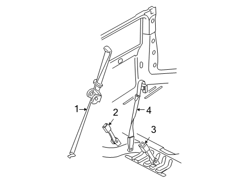 2017 Ford Expedition Third Row Seat Belts Diagram