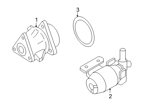 2007 Ford Escape Water Pump Diagram