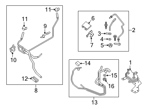 2015 Ford Edge Trans Oil Cooler Diagram