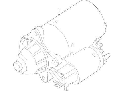 2019 Ford E-350 Super Duty Starter Diagram