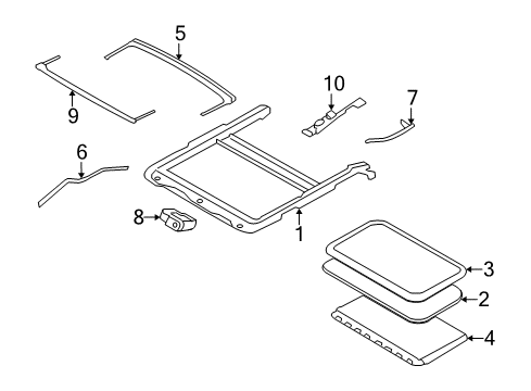 2005 Ford Freestyle Sunroof Diagram