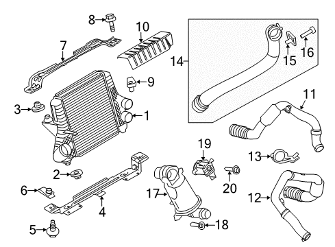 2014 Ford F-150 Intercooler Diagram