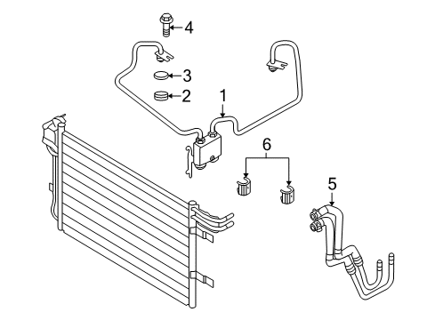 2008 Ford Taurus X Trans Oil Cooler Diagram