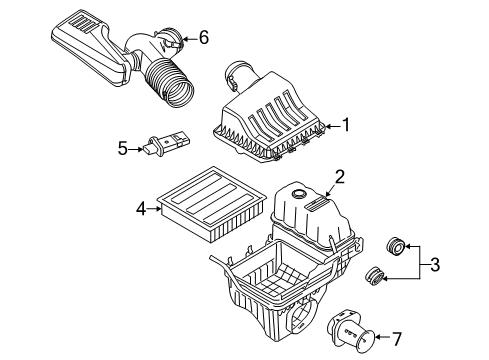 2009 Ford F-150 Air Intake Diagram