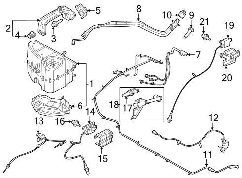 2023 Ford F-350 Super Duty Powertrain Control Diagram